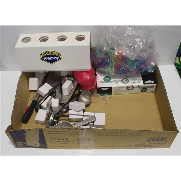 FLAT OF KITCHEN MISC