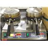 Image 1 : CARNIVAL KING DOUBLE BELGIUM WAFFLE MAKER 2200W
