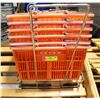 Image 1 : LOT OF 6 SHOPPING BASKETS