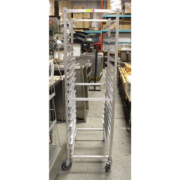 KELMAX SPG COMMERCIAL BAKERS RACK ON CASTERS