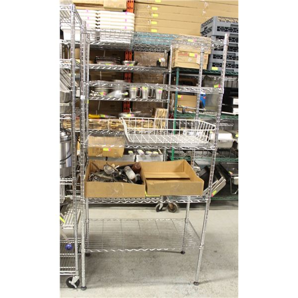 5 SHELF UTILITY RACK