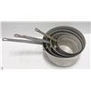 Image 1 : ALUMINIUM POT SET