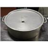 Image 1 : 25 QUART ALUMINUM STOCK POT /W LID