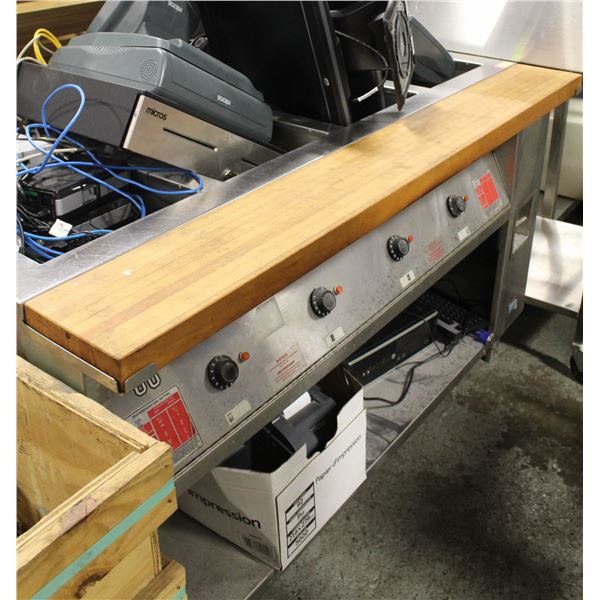 COMMERCIAL ANTONEE 4-WELL STEAM TABLE