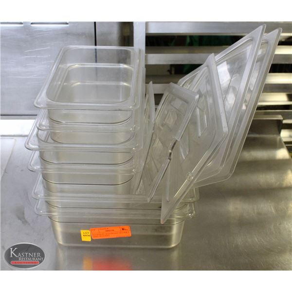 K25 BAILIFF SEIZURE:LOT OF 6 POLY  ASSO. SZ INSERT