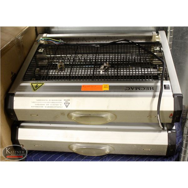 K40 BAILIFF SEIZURE: LOT OF 2 HECMAC WALL MOUNTED