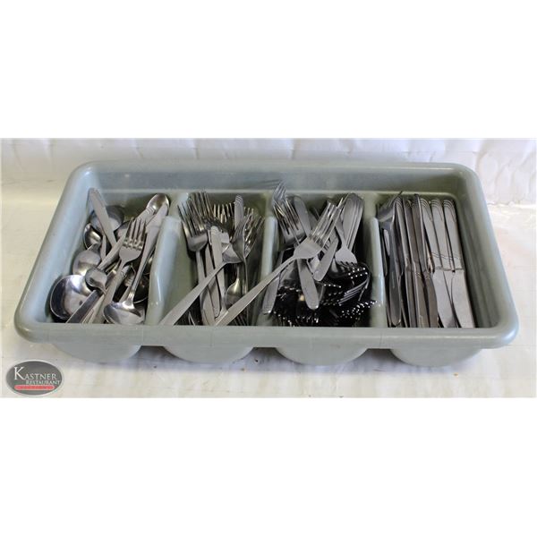 K13 BAILIFF SEIZURE: CUTLERY TRAY W/ ASSORTED