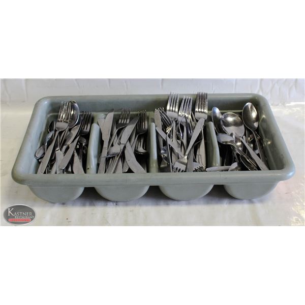 K13 BAILIFF SEIZURE: CUTLERY TRAY W/ ASSORTED