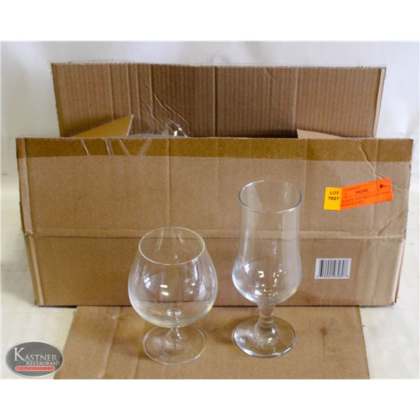 K13 BAILIFF SEIZURE:LOT OF 9 ASSO. SNIFFER GLASSES