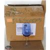 Image 1 : K13 BAILIFF SEIZURE: LOT OF BLUE TINT WINE GLASSES