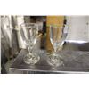 Image 2 : LOT OF 73 PORT WINE GLASSES W/ GLASS RACK &