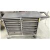 Image 1 : COMMERCIAL FOOD SERVICE CART FULL OF 1/2 SIZE