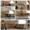 Image 1 : FEATURED LOTS: NEW STAINLESS STEEL WORKTABLES