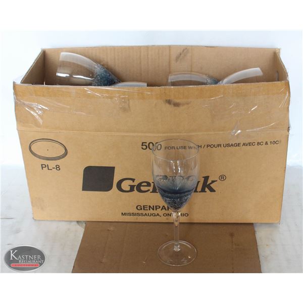 K13 BAILIFF SEIZURE:LOT OF 25 WINE GLASSES