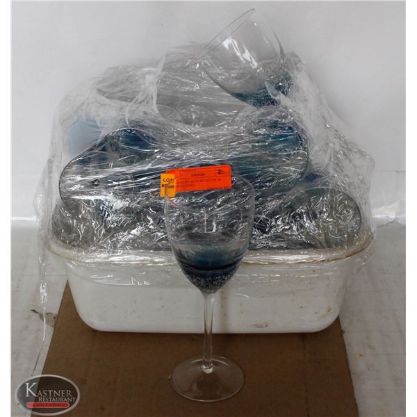 K13 BAILIFF SEIZURE:LOT OF 20 WINE GLASSES