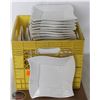 K13 BAILIFF SEIZURE:LOT OF 35 SQUARE WAVY PLATES