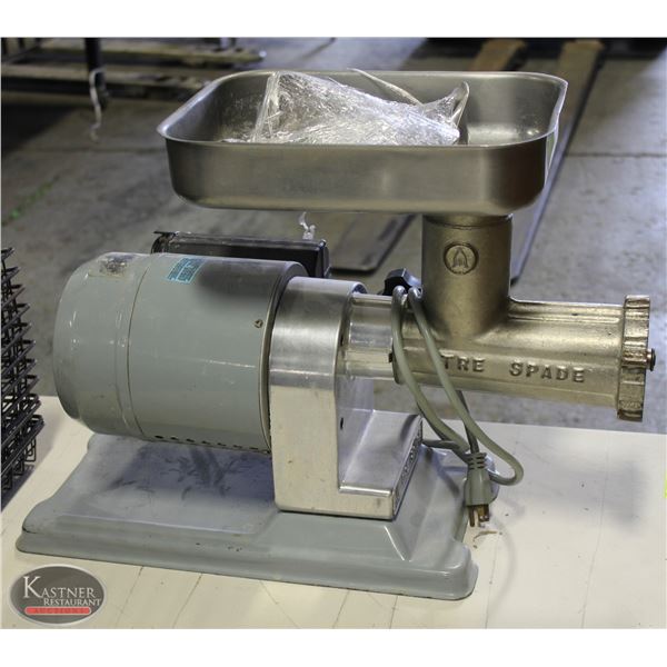 TRE SPADE COUNTER TOP MEAT GRINDER