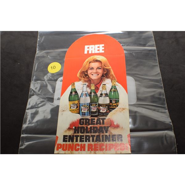 Vintage Anne Margret Canada Dry advertisement