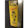 Image 1 : Mr. Peanut Fantasy Porcelain door push sign