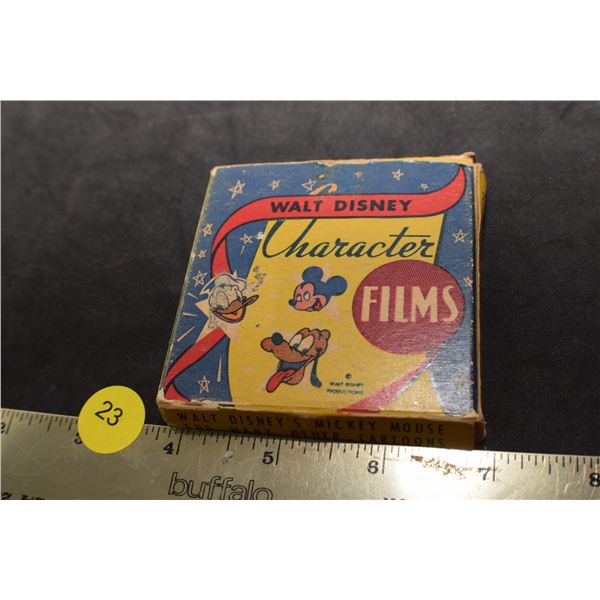 Antique Disney Mickey Mouse 8mm film