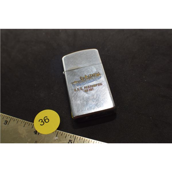 Zippo USS Passumpsic Lighter Vietnam
