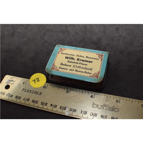 Antique matchbox holder