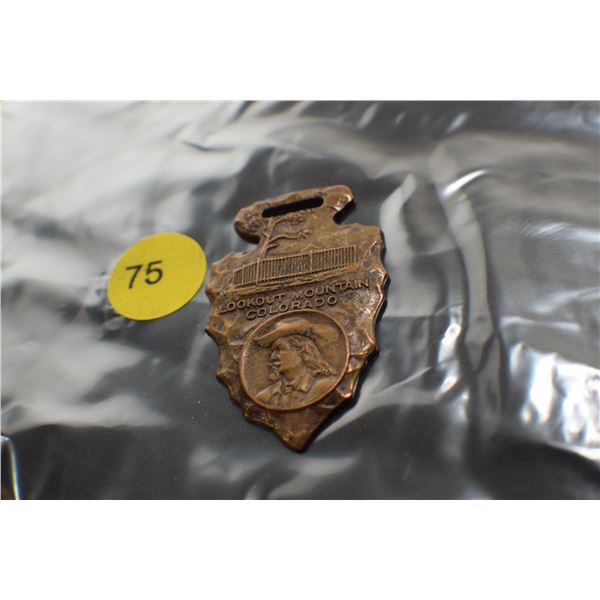 Antique Arrowhead watch fob