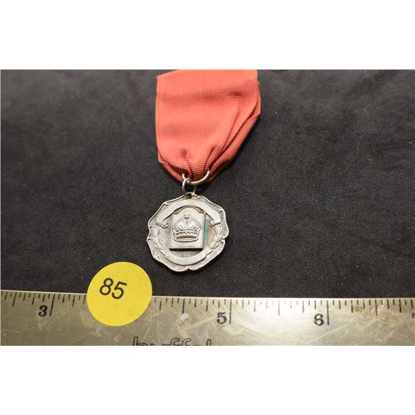 Sterling 1953 Dance medal