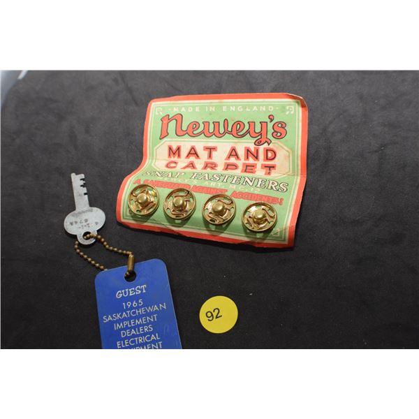 Antique SNAP fasteners
