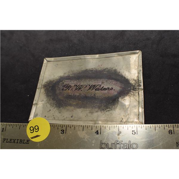 Antique rare Signature template