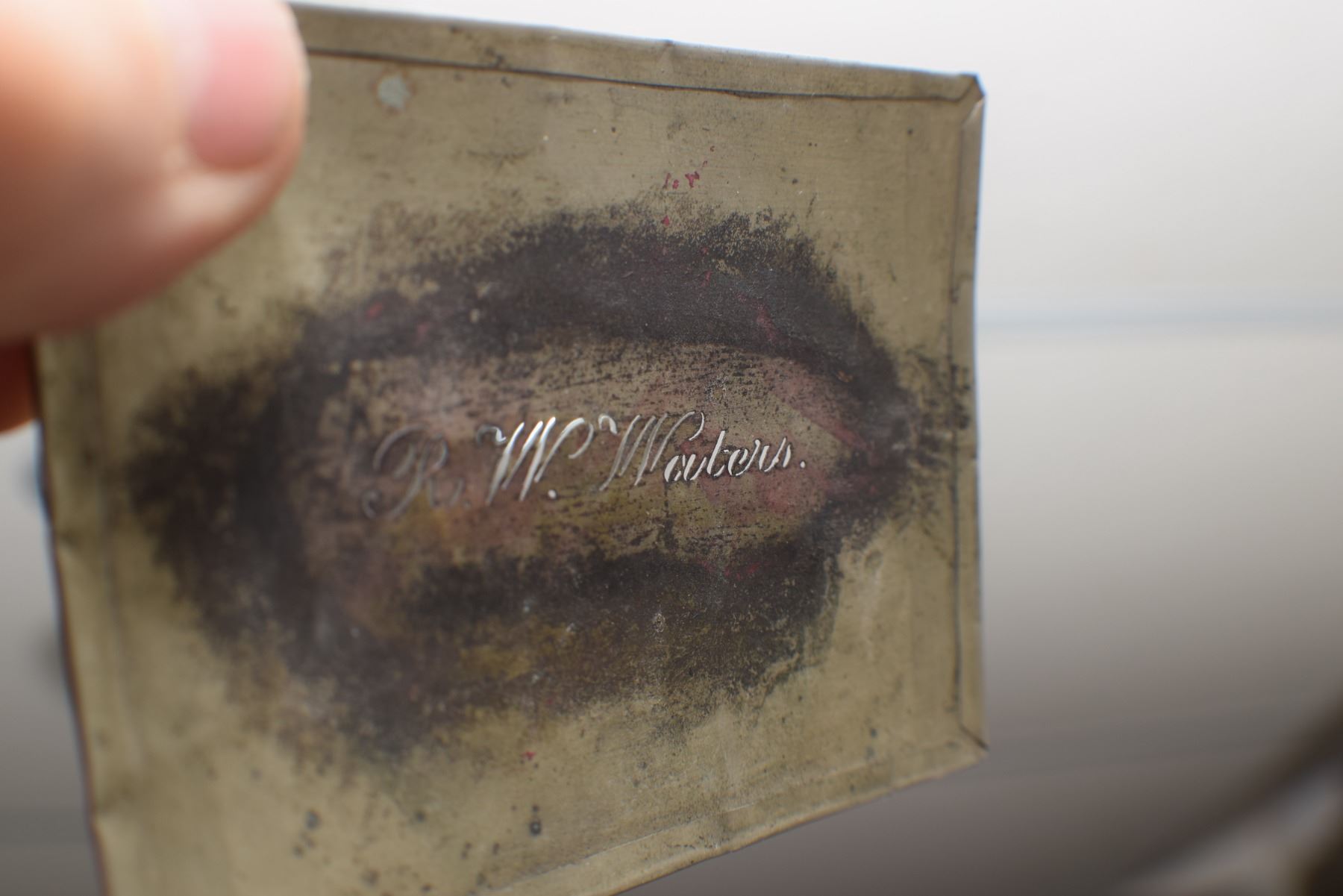 Antique rare Signature template