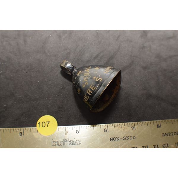 Skoal Bell antique "Let's Drink"