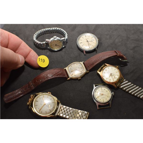 Antique watch lot