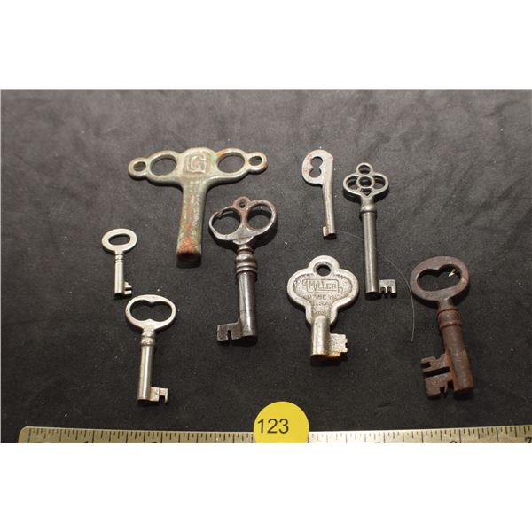 Unusual key lot