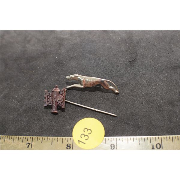 Greyhound Pin, etc.