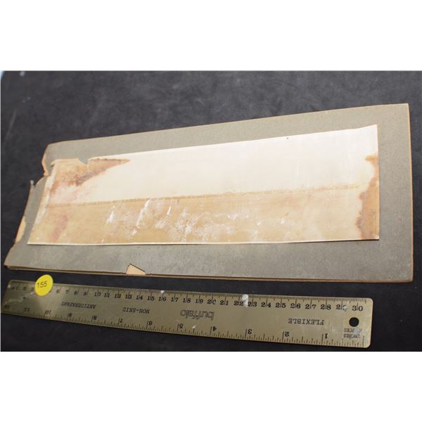 Antique (poor) Saskatchewan Cabinet card baseball game