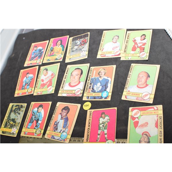 1970/71 NHL Hockey cards