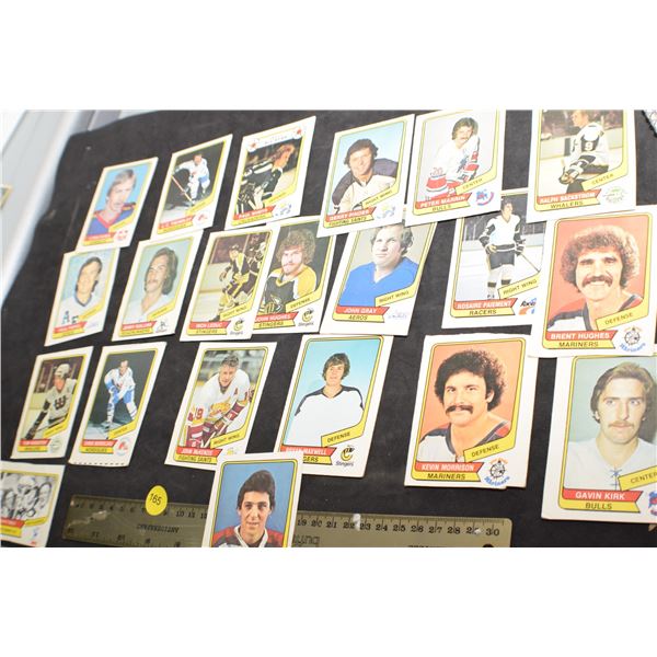 1975/76 WHA Hockey cards