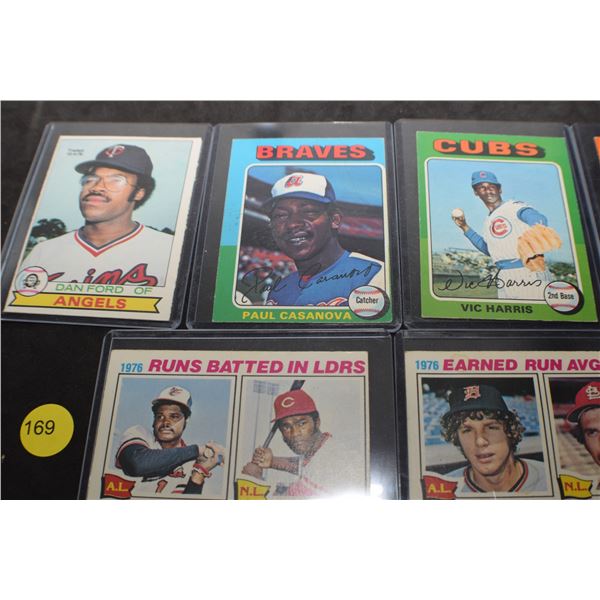 1970's EXC Baseball cards