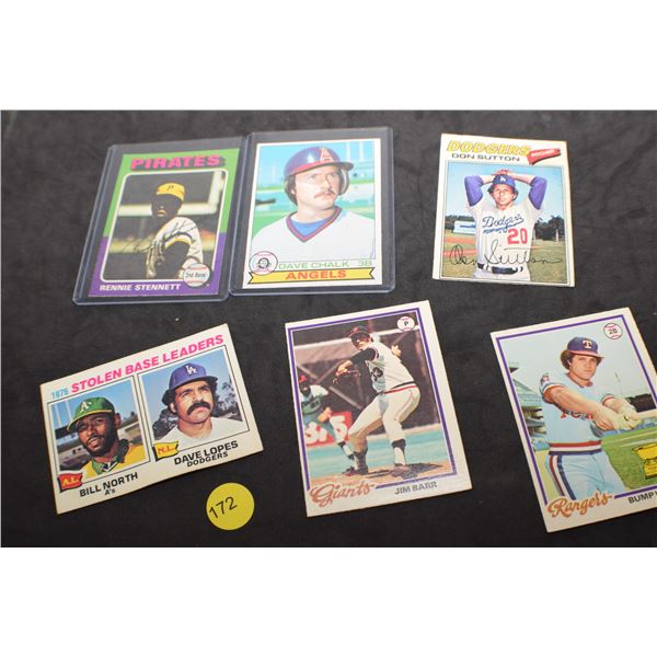 1970's misc. Baseball cards