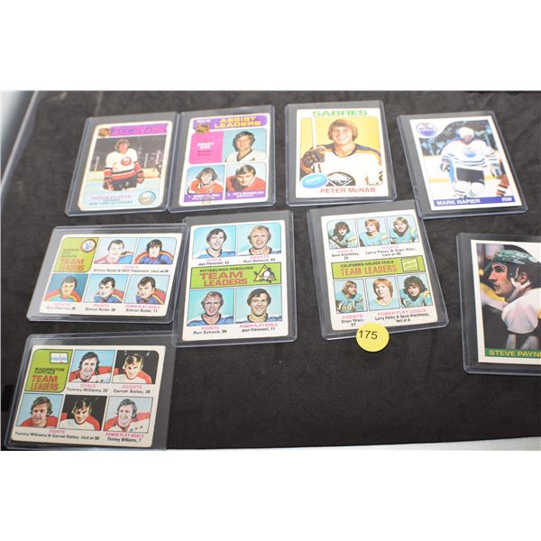 1970's NHL Hockey cards