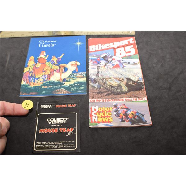1981 Mouse Trap game sticker/Bike Sport 1985/etc.