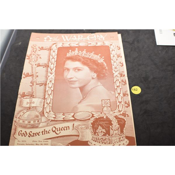 1953 Thread Calendar card