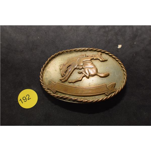 Antique Rodeo Belt Buckle