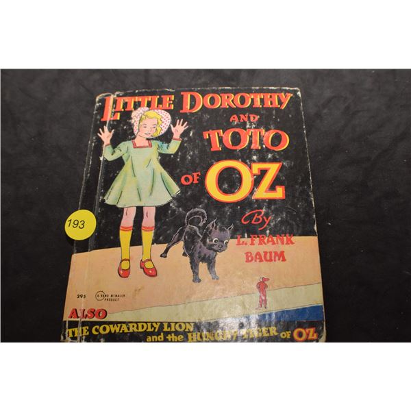 1940's Wizard of Oz book