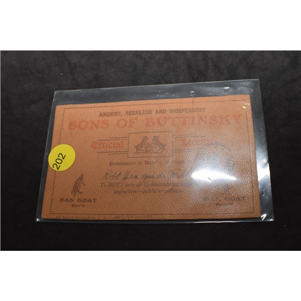 1905 Saskatoon leather postcard