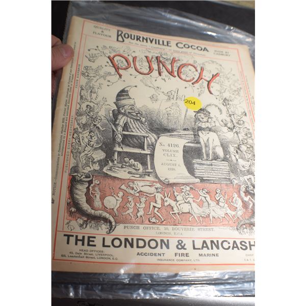 1920 Punch magazine