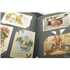 Image 2 : Antique postcard album c/w over 230 postcards