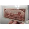 Image 2 : 1954 Canada $2 bank note/bill