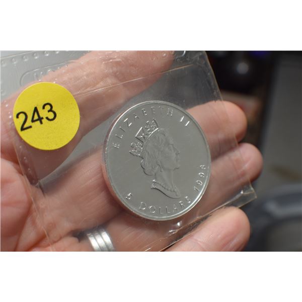 1998 $5 1 Troy Sterling Silver